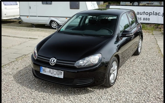 Volkswagen Golf cena 28999 przebieg: 219508, rok produkcji 2010 z Jedwabne małe 154